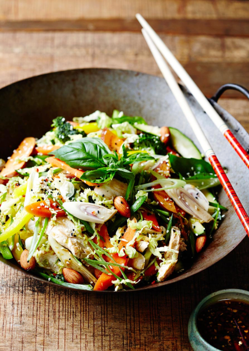 Chicken Ginger Tamari Stir Fry